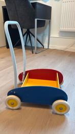 Stevig houten loopkarretje, Ophalen, Gebruikt