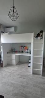 Ikea Stuva Hoogslaper + Matras, Ophalen, Eenpersoons, 160 tot 180 cm, Zo goed als nieuw