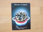 Folder Mosselen uit Zeeland, met recepten, Ophalen of Verzenden, Zo goed als nieuw, Nederland en België