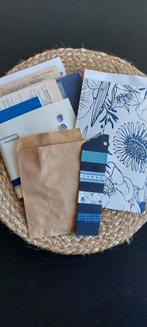 Journal pakket blauw, Overige merken, Ophalen of Verzenden, Papier of Karton, Zo goed als nieuw