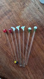 Vintage Murano Glazen Roerstaafjes, Antiek en Kunst, Antiek | Glas en Kristal, Ophalen of Verzenden