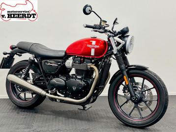 TRIUMPH STREET TWIN (bj 2016) ZEER NETTE STAAT beschikbaar voor biedingen