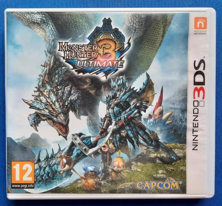 Monster Hunter 3 Ultimate, Spelcomputers en Games, Games | Nintendo 2DS en 3DS, Gebruikt, 1 speler, Vanaf 12 jaar, Ophalen of Verzenden