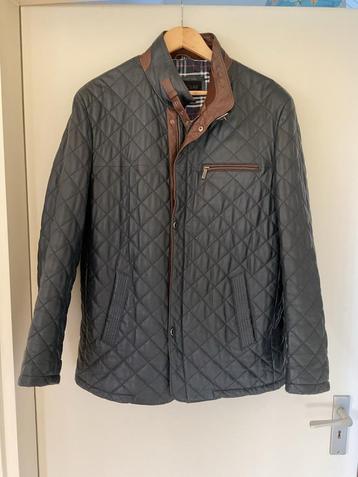 Nieuwe blauwe leren jas - Maat M beschikbaar voor biedingen