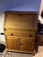 houten bureau, Huis en Inrichting, Bureaus, Ophalen, Gebruikt, Bureau