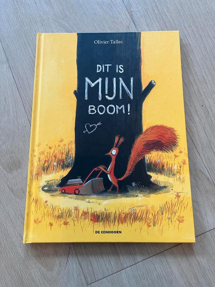 Dit is mijn boom! - Olivier Tallec, Boeken, Kinderboeken | Baby's en Peuters, Zo goed als nieuw, 2 tot 3 jaar, Uitklap-, Voel- of Ontdekboek