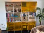 BOFFI desing kast / wandmeubel met gele deurtjes, Huis en Inrichting, Kasten | Wandmeubels, Ophalen, Gebruikt, 150 tot 200 cm