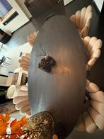 Zwarte mango houten eettafel, Huis en Inrichting, Tafels | Eettafels, Ophalen, 200 cm of meer, 50 tot 100 cm, Zo goed als nieuw