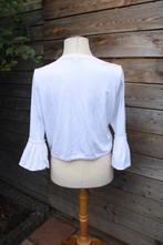 Vest/ Bolero  wit Yoek mt L Vaste prijs, Yoek, Wit, Maat 42/44 (L), Ophalen of Verzenden