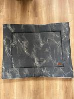 Boxkleed Baby’s Only - grijs/blauw gemêleerd, Ophalen of Verzenden, Gebruikt, Rechthoekig, Boxkleed
