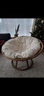 Rotan loungestoel, Huis en Inrichting, Stoelen, Ophalen, Gebruikt, Overige kleuren, Papasan
