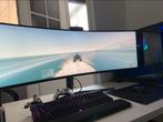 Samsung 49” Ultrawide Gaming Monitor – 144Hz – QLED, 101 t/m 150 Hz, VA, Full HD, Zo goed als nieuw