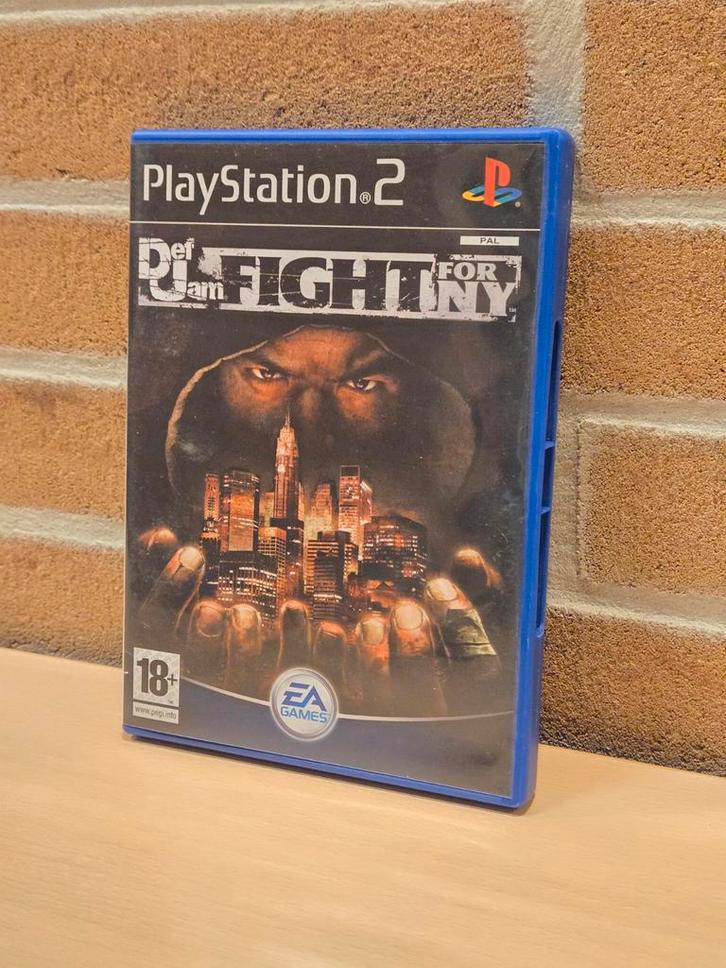 Def Jam Fight For NY - PlayStation 2, Spelcomputers en Games, Games | Sony PlayStation 2, Gebruikt, Vechten, 2 spelers, Vanaf 18 jaar