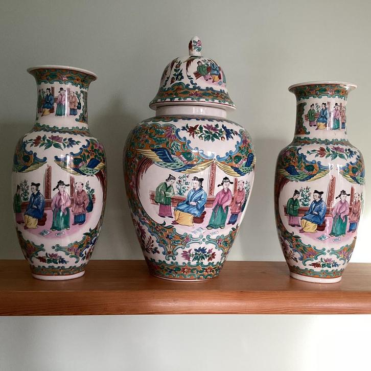 Chinees kaststel, Antiek en Kunst, Antiek | Vazen, Ophalen of Verzenden