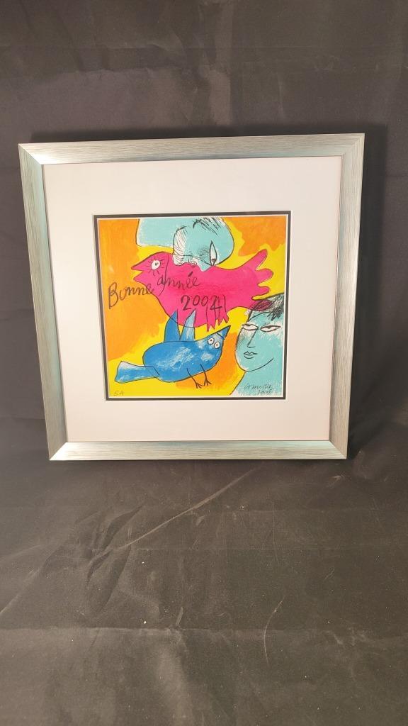 Zeefdruk Corneille 2005, Antiek en Kunst, Kunst | Litho's en Zeefdrukken, Verzenden