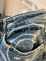 Smiley World Jeans - Unieke Design!, Kinderen en Baby's, Kinderkleding | Maat 164, Ophalen of Verzenden, Zo goed als nieuw, Meisje