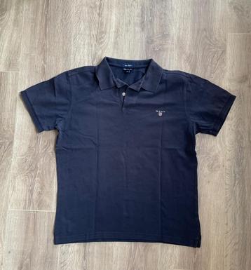 Gant polo blauw (M) beschikbaar voor biedingen
