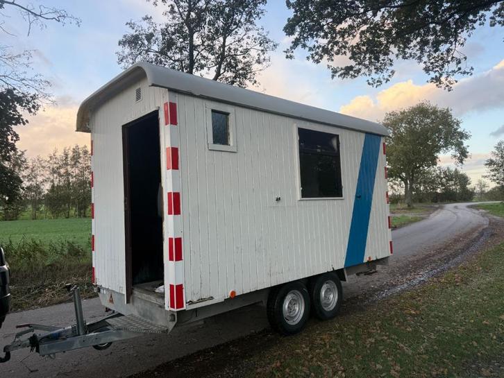 houten tandemasser schaftwagen, Zakelijke goederen, Machines en Bouw | Keten en Containers, Ophalen of Verzenden