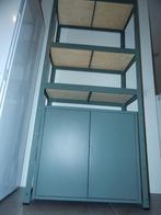 Kitchen Cabinet & Shelf Grey/Green, Ophalen, 50 tot 100 cm, Zo goed als nieuw, 150 tot 200 cm