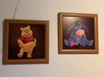 4 schilderijen winnie de poeh, Kinderen en Baby's, Kinderkamer | Inrichting en Decoratie, Ophalen of Verzenden