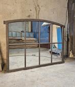 Industriële gietijzeren stalraam spiegel | 107,5x150 cm |, Ophalen of Verzenden, Nieuw, Rechthoekig, Minder dan 100 cm