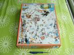 Vintage Schmidt puzzel 1200 stukjes - Ski plezier, Ophalen of Verzenden, 500 t/m 1500 stukjes, Gebruikt, Legpuzzel
