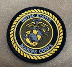 US Marine Corps militaire patch(velcro), Embleem of Badge, Amerika, Ophalen of Verzenden, Marine