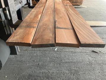 Hardhout/Azobe–balken-planken-vlonderplanken-35x185mm beschikbaar voor biedingen