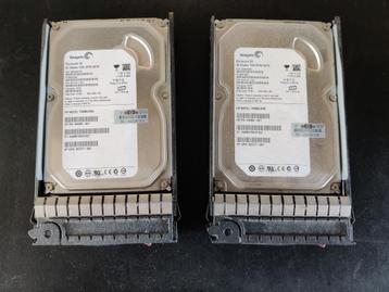 2 X 80GB SATA disk voor een proliant server incl caddy 6-11 beschikbaar voor biedingen