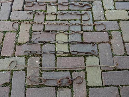 Kettingen en haken, Antiek en Kunst, Antiek | Overige Antiek, Ophalen of Verzenden