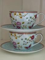 Pip Studio servies Chinese Blossom white Cappuccino k e s, Huis en Inrichting, Keuken | Servies, Verzenden, Overige typen, Zo goed als nieuw