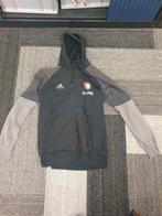 Adidas Feyenoord Hoodie Maat L, Maat 52/54 (L), Zwart, Ophalen of Verzenden, Zo goed als nieuw