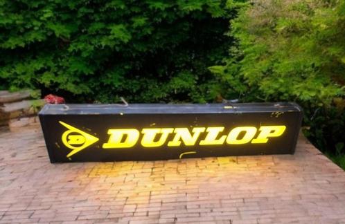 Toffe Dunlop banden lichtbak, lichtreclame., Verzamelen, Merken en Reclamevoorwerpen, Gebruikt, Lichtbak of (neon) lamp, Ophalen