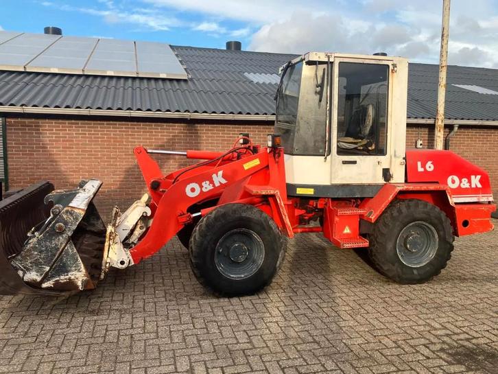 O & K L6 Shovel Loader (bj 1995), Zakelijke goederen, Machines en Bouw | Kranen en Graafmachines, Wiellader of Shovel