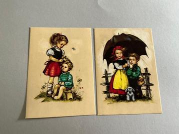 Vintage kaarten Hilde (Kruger Germany)  2 stuks - ansicht beschikbaar voor biedingen