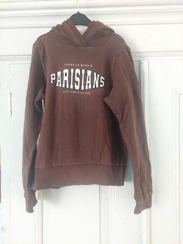Mt 158-164 donkerbruine hoody Looxs  beschikbaar voor biedingen