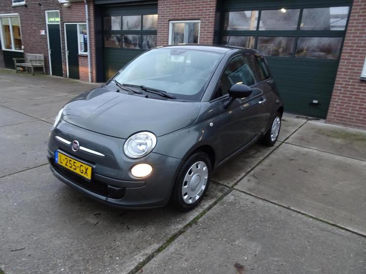 Fiat 500 1.2 Popstar, Auto's, Fiat, Bedrijf, Te koop, ABS, Airbags, Airconditioning, Boordcomputer, Centrale vergrendeling, Elektrische buitenspiegels
