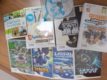 Wii spelletjes  beschikbaar voor biedingen