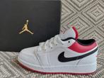 Nike Jordan 1 Low White Gym Red (GS) 35.5, Kinderen en Baby's, Nike Jordan, Jongen of Meisje, Ophalen of Verzenden, Zo goed als nieuw