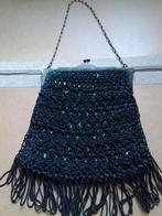 Antieke tas met beugel / ketting, Antiek en Kunst, Ophalen of Verzenden
