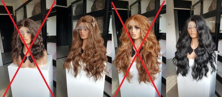 - Basic Lace Pruik - Pruiken - Wig - Haar -, Sieraden, Tassen en Uiterlijk, Uiterlijk | Haarverzorging, Nieuw, Pruik of Haarverlenging