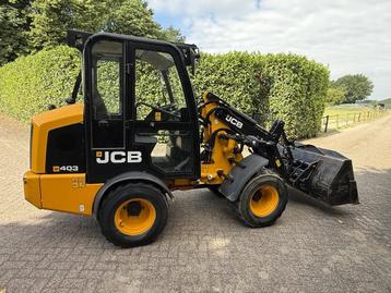 JCB 403 BJ 2022 slechts 1200 uur perfecte conditie beschikbaar voor biedingen