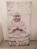 Boeddha Print op Canvas - Wanddecoratie, Minder dan 50 cm, 50 tot 75 cm, Nieuw, Ophalen of Verzenden
