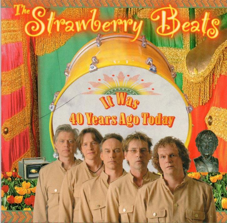 (BEATLES) IT WAS 40 YEARS AGO TODAY - THE STRAWBERRY BEATS, Cd's en Dvd's, Cd's | Rock, Zo goed als nieuw, Poprock, Ophalen of Verzenden