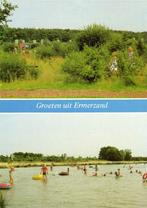Groeten uit Ermerzand - Erm - 2 afb - 1983 gelopen, Verzamelen, Ansichtkaarten | Nederland, Ophalen of Verzenden, Voor 1920, Ongelopen