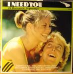 lp,Various – I Need You - 28 Romantic Popsongs, Cd's en Dvd's, Vinyl | Verzamelalbums, Ophalen of Verzenden, Gebruikt, 12 inch