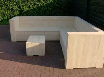 Steigerhouten Hoekbanken | Loungebanken Model A beschikbaar voor biedingen