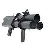 DJLicht 3 kops confetti shooter met accu en leds, Muziek en Instrumenten, ., Nieuw, Ophalen of Verzenden, .