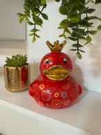Pomme Pidou Eend Ducky Spaarpot, Ophalen of Verzenden, Zo goed als nieuw, Steen, Aardewerk of Keramiek, Dier