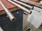 6 massieve metalen buizen 15 mm doorsnede lengte 94 cm, Doe-het-zelf en Verbouw, Metalen, Ophalen of Verzenden, Nieuw